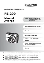 Preview for 1 page of Olympus FE 200 - Digital Camera - 6.0 Megapixel Manuel Avancé