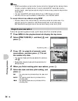 Предварительный просмотр 34 страницы Olympus FE-200 Advanced Manual