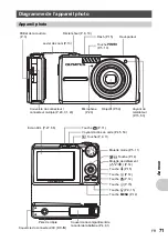 Preview for 71 page of Olympus FE 220 - Digital Camera - Compact Manuel Avancé