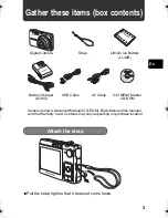 Preview for 3 page of Olympus FE 230 - Digital Camera - Compact Basic Manual