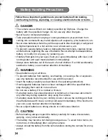 Preview for 24 page of Olympus FE 230 - Digital Camera - Compact Basic Manual