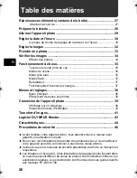 Preview for 26 page of Olympus FE 230 - Digital Camera - Compact Basic Manual