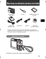 Предварительный просмотр 27 страницы Olympus FE 230 - Digital Camera - Compact Basic Manual