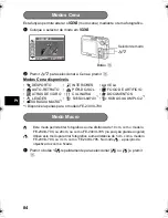 Preview for 84 page of Olympus FE 230 - Digital Camera - Compact Basic Manual