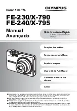Preview for 1 page of Olympus FE 230 - Digital Camera - Compact Manual Avançado