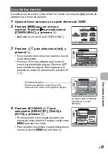 Preview for 17 page of Olympus FE 230 - Digital Camera - Compact Manual Avanzado