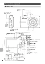 Предварительный просмотр 70 страницы Olympus FE 250 - Digital Camera - Compact Manuel Avancé