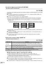 Предварительный просмотр 26 страницы Olympus FE-26 - Digital Camera - Compact Manual De Instrucciones