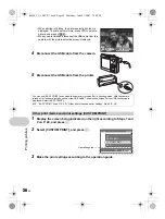 Предварительный просмотр 30 страницы Olympus FE 280 - Digital Camera - Compact Instruction Manual