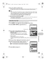 Предварительный просмотр 33 страницы Olympus FE 280 - Digital Camera - Compact Instruction Manual