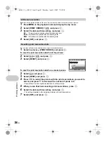 Preview for 34 page of Olympus FE 280 - Digital Camera - Compact Instruction Manual