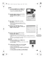 Предварительный просмотр 37 страницы Olympus FE 280 - Digital Camera - Compact Instruction Manual