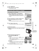 Предварительный просмотр 39 страницы Olympus FE 280 - Digital Camera - Compact Instruction Manual