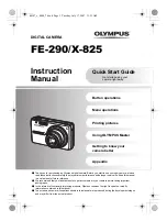 Предварительный просмотр 1 страницы Olympus FE-290 Instruction Manual