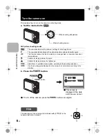 Предварительный просмотр 6 страницы Olympus FE-290 Instruction Manual