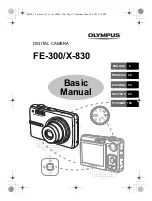 Preview for 1 page of Olympus FE 300 - Digital Camera - Compact Basic Manual