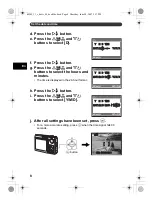 Preview for 8 page of Olympus FE 300 - Digital Camera - Compact Basic Manual
