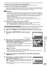 Preview for 33 page of Olympus FE 300 - Digital Camera - Compact Manuel D'Instructions