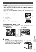 Preview for 51 page of Olympus FE 300 - Digital Camera - Compact Manuel D'Instructions