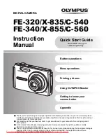 Olympus FE-320 Instruction Manual preview