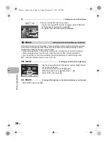 Предварительный просмотр 26 страницы Olympus FE-330 Instruction Manual