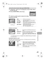 Предварительный просмотр 31 страницы Olympus FE-330 Instruction Manual