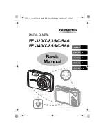 Olympus FE 340 - Digital Camera - Compact Basic Manual preview
