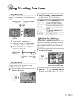 Предварительный просмотр 19 страницы Olympus FE 360 - Digital Camera - Compact Instruction Manual