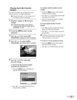 Предварительный просмотр 23 страницы Olympus FE 360 - Digital Camera - Compact Instruction Manual