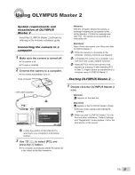 Предварительный просмотр 39 страницы Olympus FE 360 - Digital Camera - Compact Instruction Manual