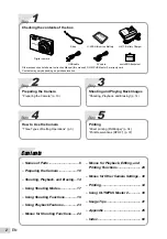 Preview for 2 page of Olympus FE-4000 Instruction Manual