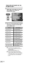 Предварительный просмотр 26 страницы Olympus FE-4030 Manual De Instrucciones