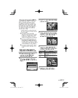 Предварительный просмотр 37 страницы Olympus FE-45 - Digital Camera - Compact Manual De Instrucciones