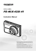 Предварительный просмотр 1 страницы Olympus FE-46 Instruction Manual