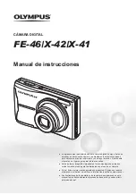 Предварительный просмотр 1 страницы Olympus FE-46 Manual De Instrucciones