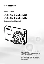 Preview for 1 page of Olympus FE 5020 - Digital Camera - Compact Instruction Manual