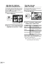 Предварительный просмотр 20 страницы Olympus FE 5020 - Digital Camera - Compact Instruction Manual