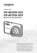 Preview for 1 page of Olympus FE 5020 - Digital Camera - Compact Manual De Instrucciones