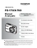 Preview for 1 page of Olympus FE170 - 6.0 Megapixel 3x Optical Zoom Digital... Manual Avançado