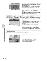 Preview for 12 page of Olympus FE170 - 6.0 Megapixel 3x Optical Zoom Digital... Manual Avançado