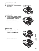 Предварительный просмотр 61 страницы Olympus FE170 - 6.0 Megapixel 3x Optical Zoom Digital... Manual Avançado