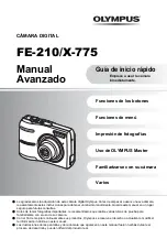 Preview for 1 page of Olympus FE210 - 7.1 MP Digital Camera Manual Avanzado