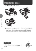 Preview for 4 page of Olympus FE210 - 7.1 MP Digital Camera Manual Avanzado