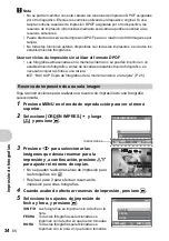 Preview for 34 page of Olympus FE210 - 7.1 MP Digital Camera Manual Avanzado