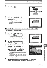 Preview for 127 page of Olympus IR 300 - Digital Camera - 5.0 Megapixel Manual Avanzado