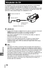 Preview for 154 page of Olympus IR 300 - Digital Camera - 5.0 Megapixel Manual Avanzado