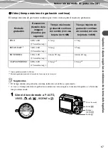 Preview for 67 page of Olympus IR 500 - 4MP Digital Solutions Camera Manual De Consulta