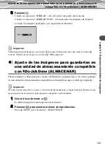 Preview for 129 page of Olympus IR 500 - 4MP Digital Solutions Camera Manual De Consulta