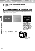 Preview for 152 page of Olympus IR 500 - 4MP Digital Solutions Camera Manual De Consulta