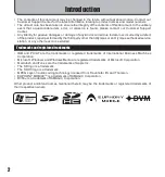 Preview for 2 page of Olympus LS-10 - Linear PCM Recorder 2 GB Digital... Instructions Manual